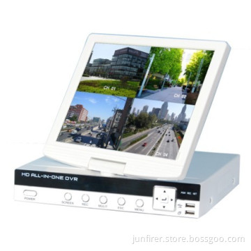 8CH All in One DVR with 10.5 Inch LCD Monitor DVR
